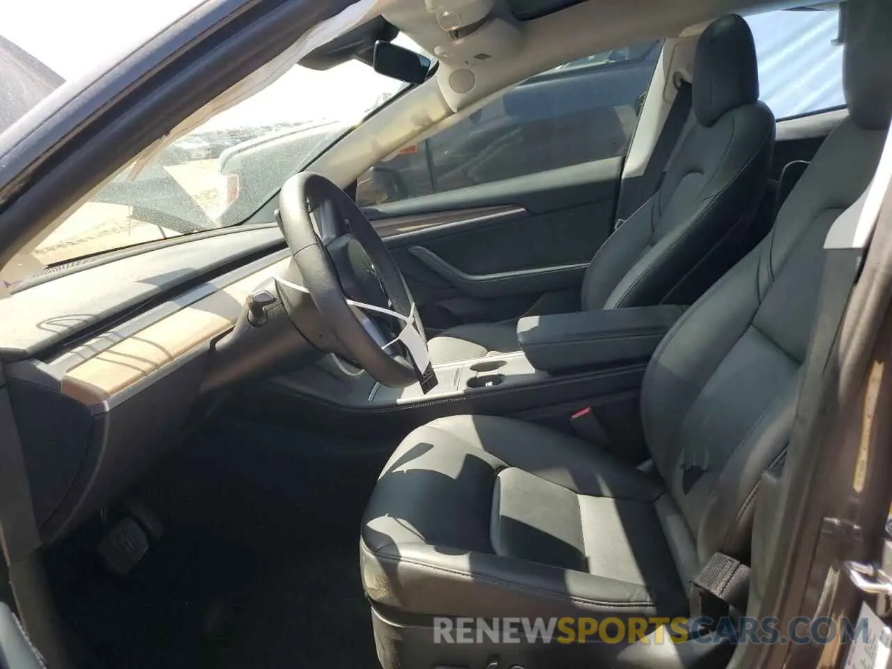 7 Photograph of a damaged car 5YJ3E1EB5NF277024 TESLA MODEL 3 2022