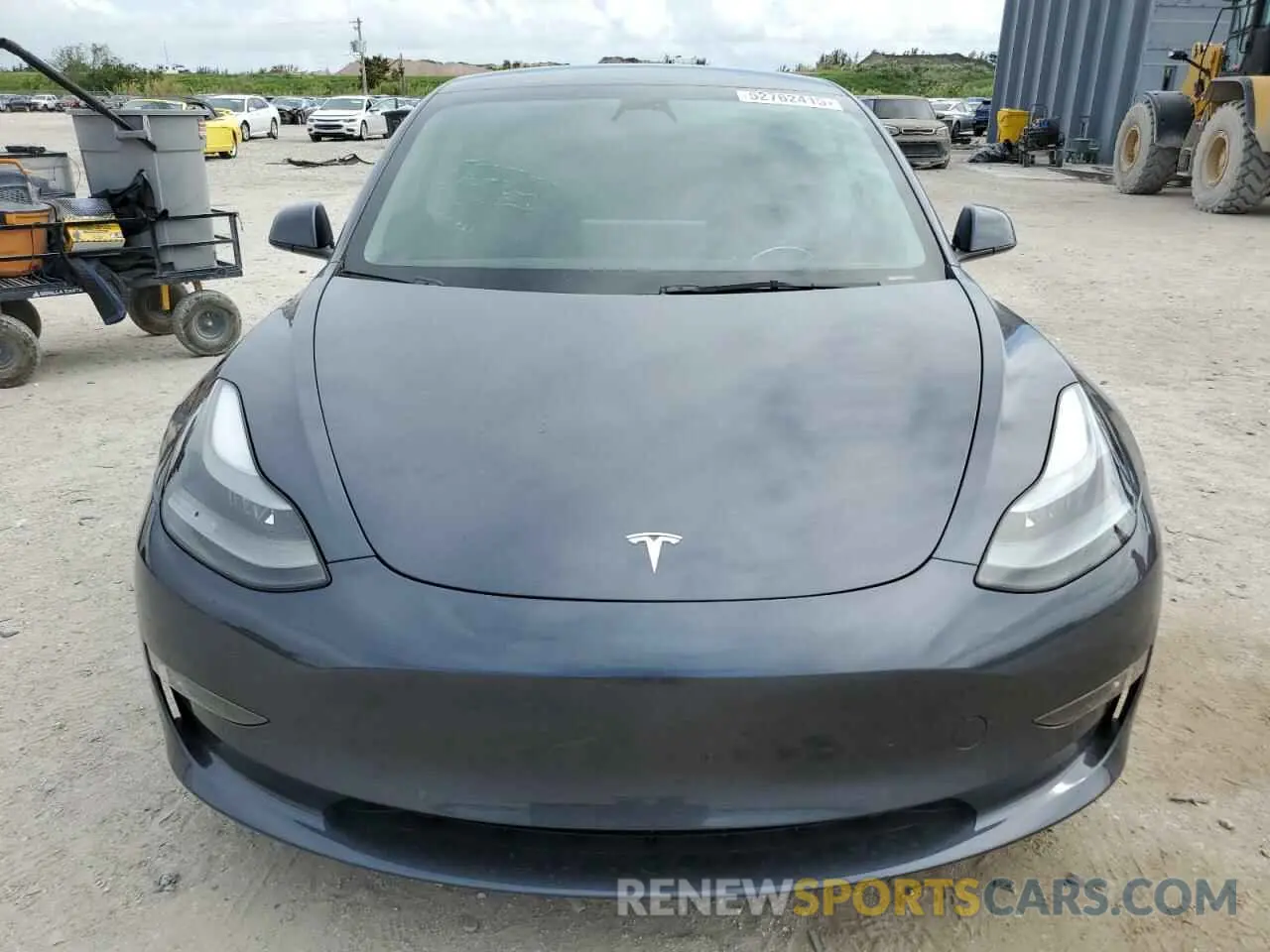 5 Photograph of a damaged car 5YJ3E1EB5NF278481 TESLA MODEL 3 2022