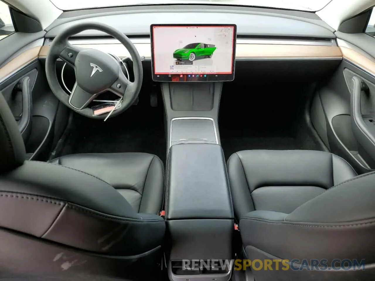 8 Photograph of a damaged car 5YJ3E1EB5NF278481 TESLA MODEL 3 2022