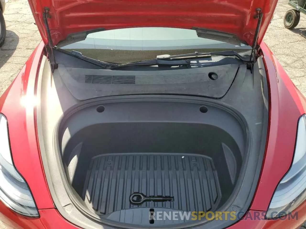 11 Photograph of a damaged car 5YJ3E1EB5NF287746 TESLA MODEL 3 2022