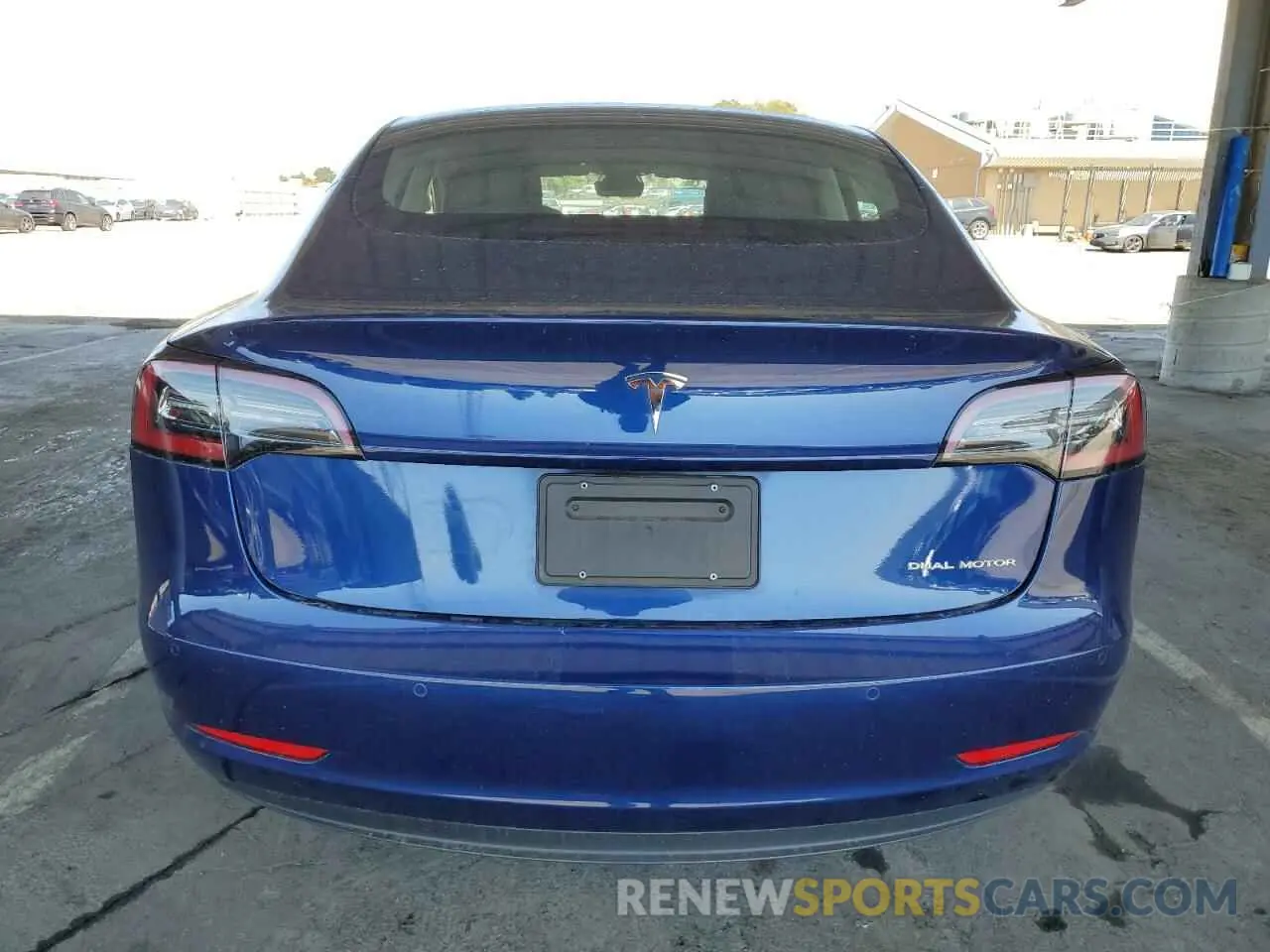 6 Photograph of a damaged car 5YJ3E1EB5NF314721 TESLA MODEL 3 2022