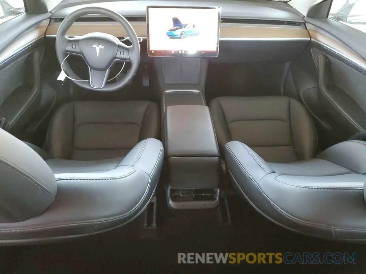 8 Photograph of a damaged car 5YJ3E1EB5NF314721 TESLA MODEL 3 2022
