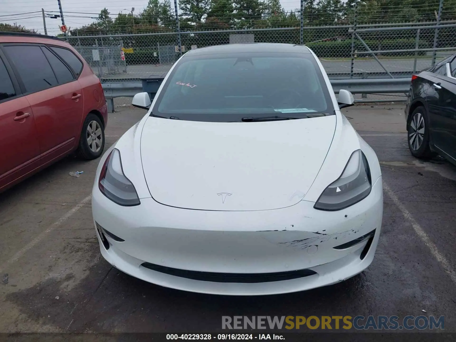 12 Photograph of a damaged car 5YJ3E1EB5NF339229 TESLA MODEL 3 2022