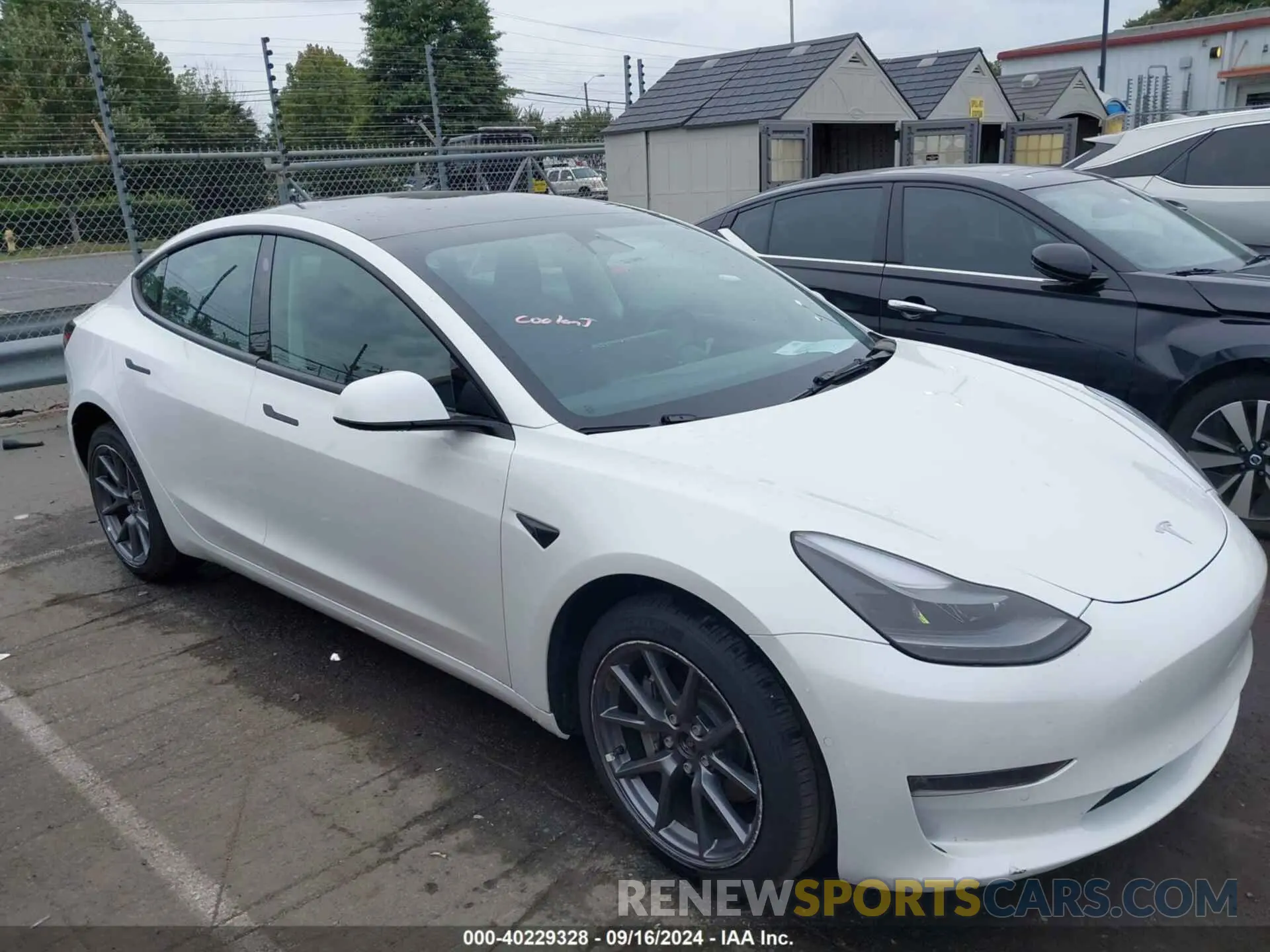 13 Photograph of a damaged car 5YJ3E1EB5NF339229 TESLA MODEL 3 2022