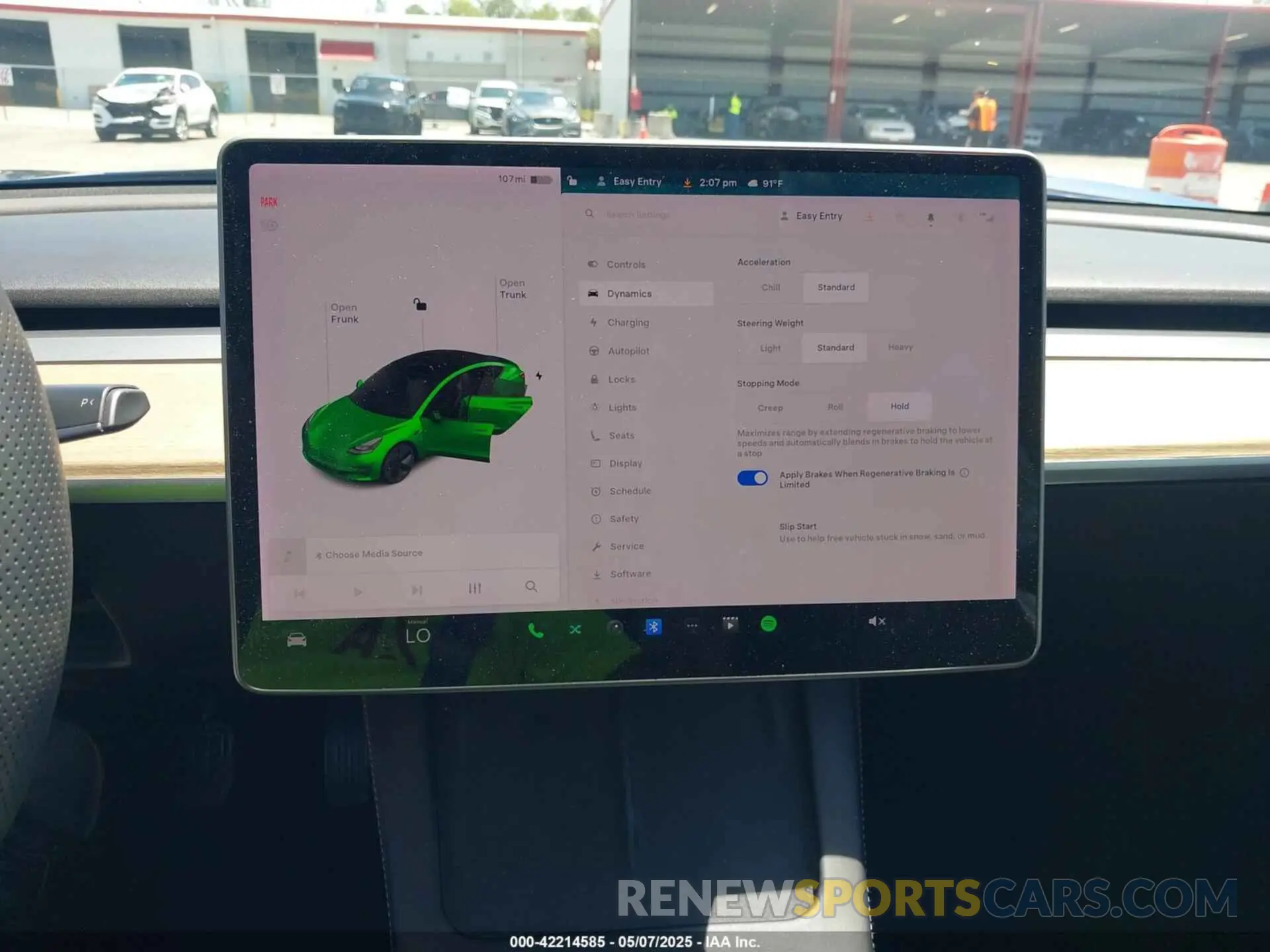 7 Photograph of a damaged car 5YJ3E1EB6NF106038 TESLA MODEL 3 2022
