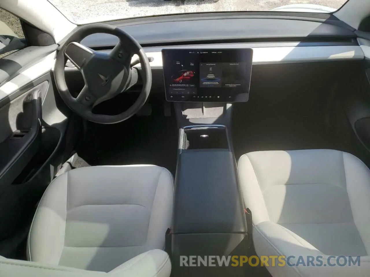 8 Photograph of a damaged car 5YJ3E1EB6NF139251 TESLA MODEL 3 2022