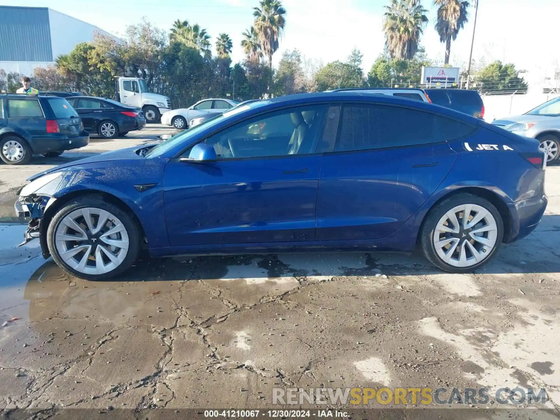 15 Photograph of a damaged car 5YJ3E1EB6NF142571 TESLA MODEL 3 2022