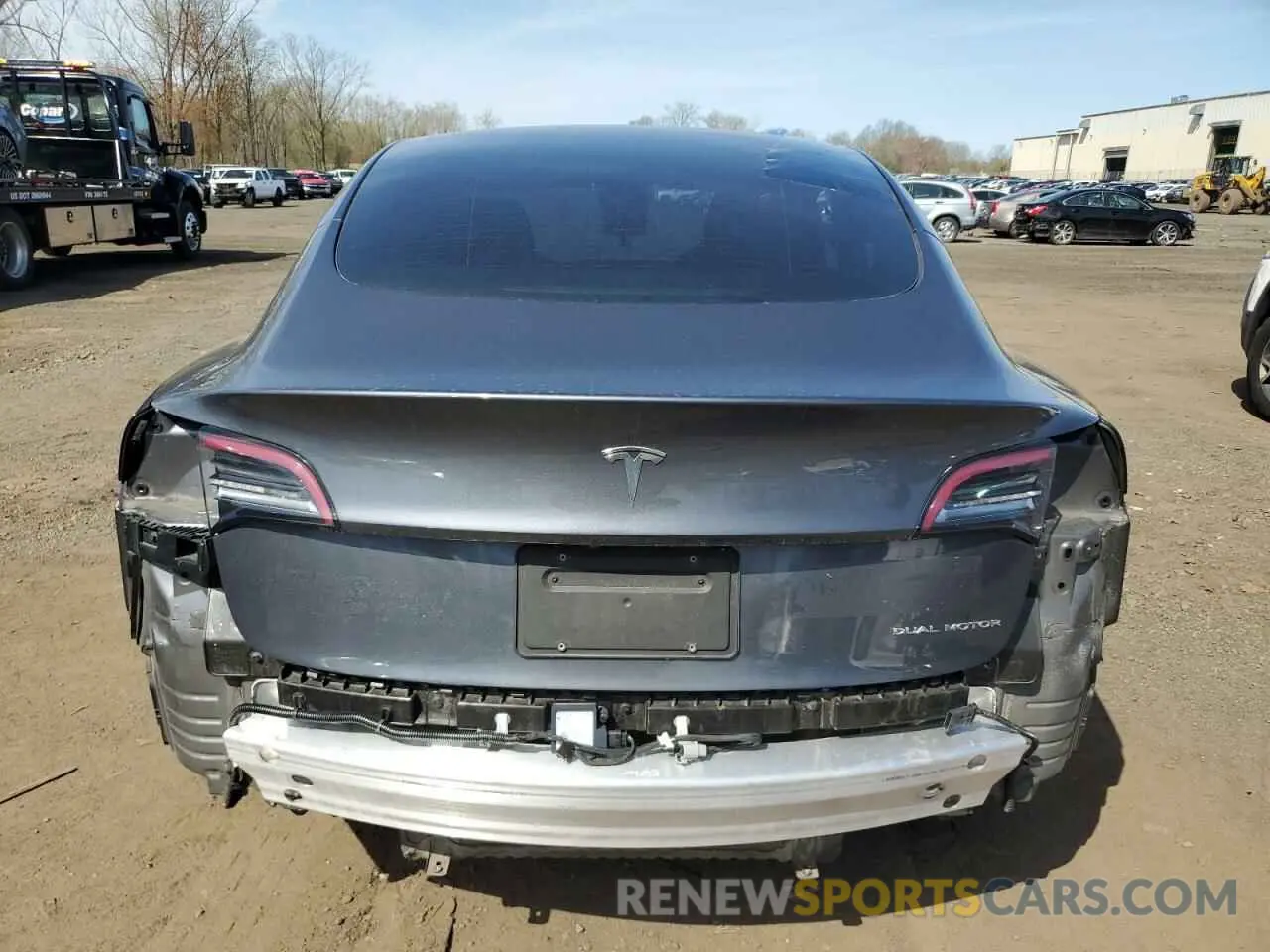 6 Photograph of a damaged car 5YJ3E1EB6NF178423 TESLA MODEL 3 2022