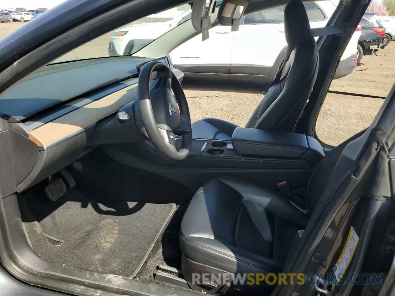 7 Photograph of a damaged car 5YJ3E1EB6NF178423 TESLA MODEL 3 2022