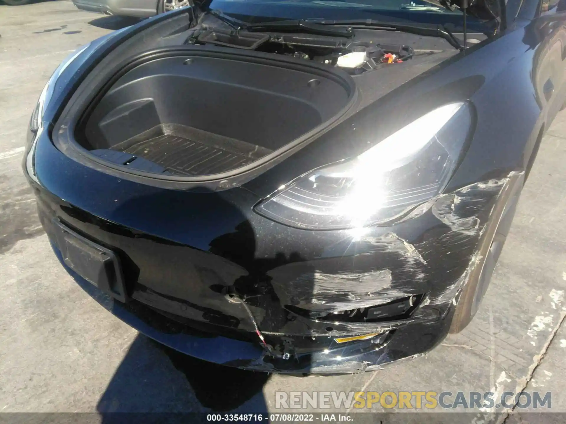 6 Photograph of a damaged car 5YJ3E1EB6NF184027 TESLA MODEL 3 2022