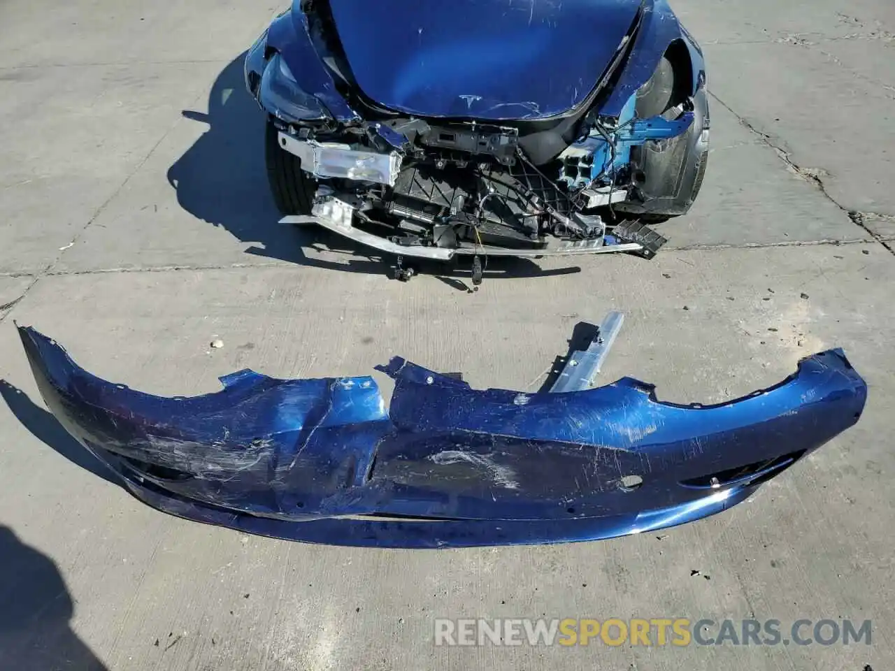 12 Photograph of a damaged car 5YJ3E1EB6NF192175 TESLA MODEL 3 2022