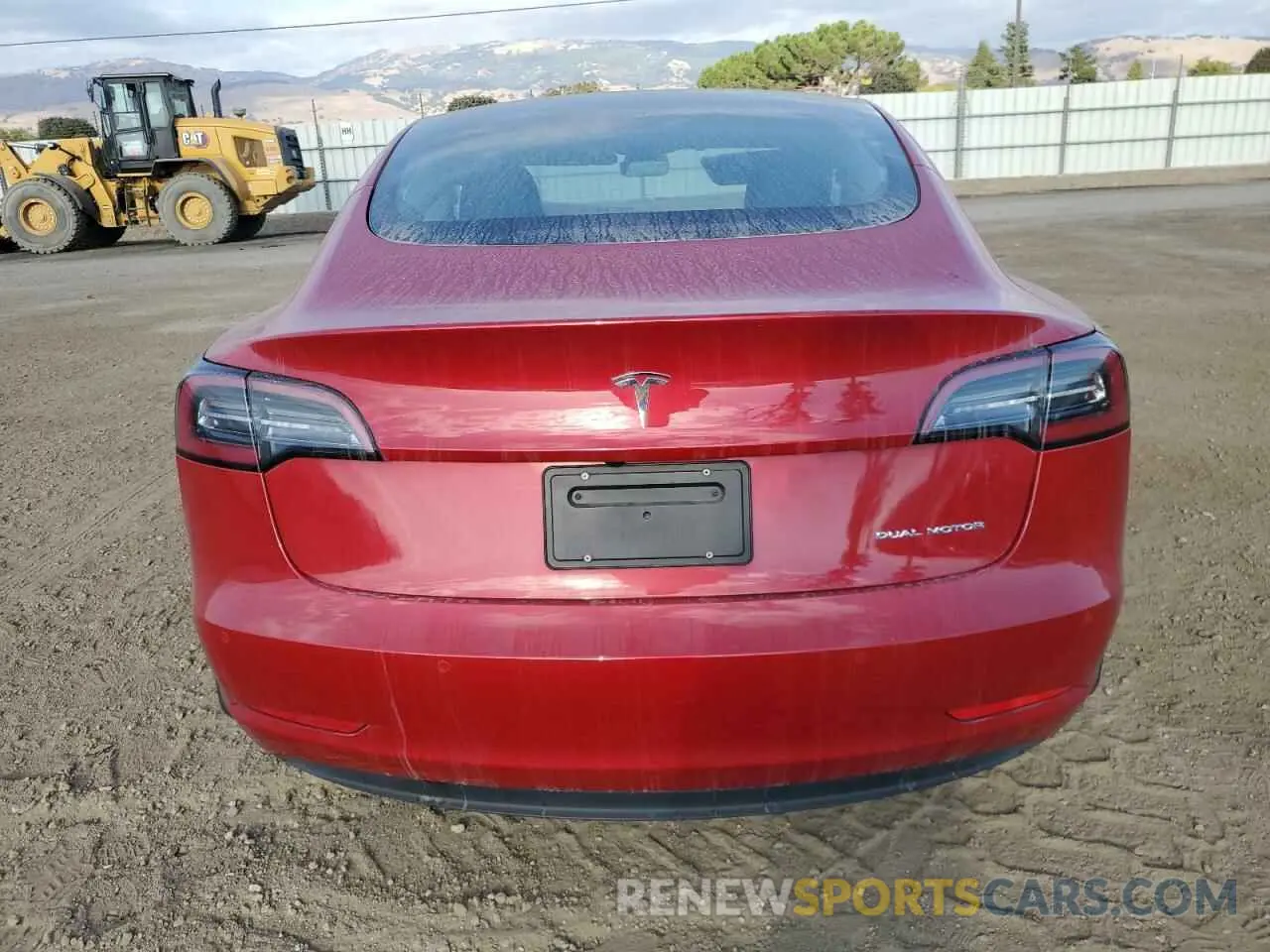 6 Photograph of a damaged car 5YJ3E1EB6NF206804 TESLA MODEL 3 2022