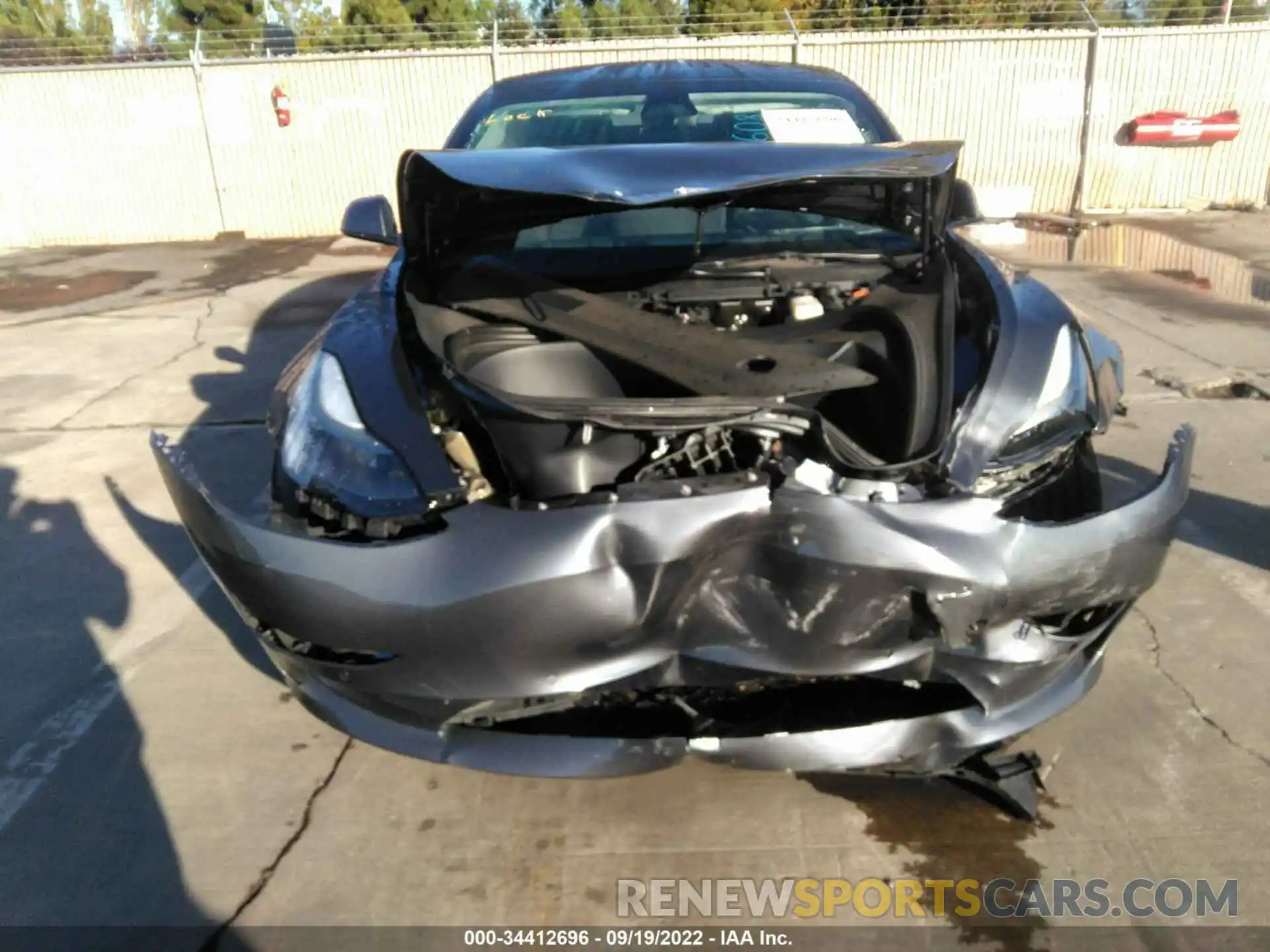 6 Photograph of a damaged car 5YJ3E1EB6NF209203 TESLA MODEL 3 2022