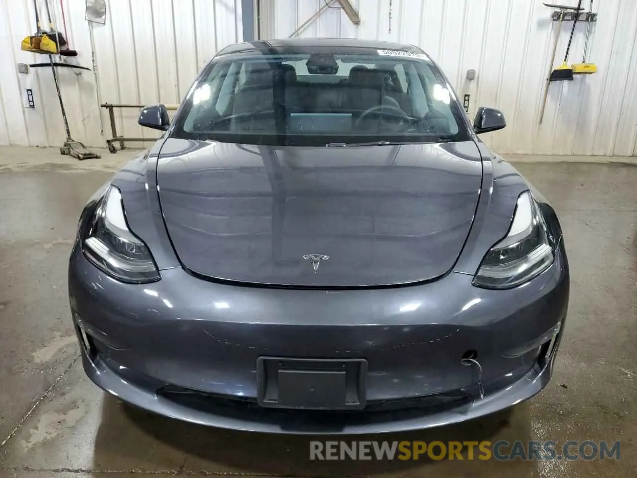 5 Photograph of a damaged car 5YJ3E1EB6NF227460 TESLA MODEL 3 2022