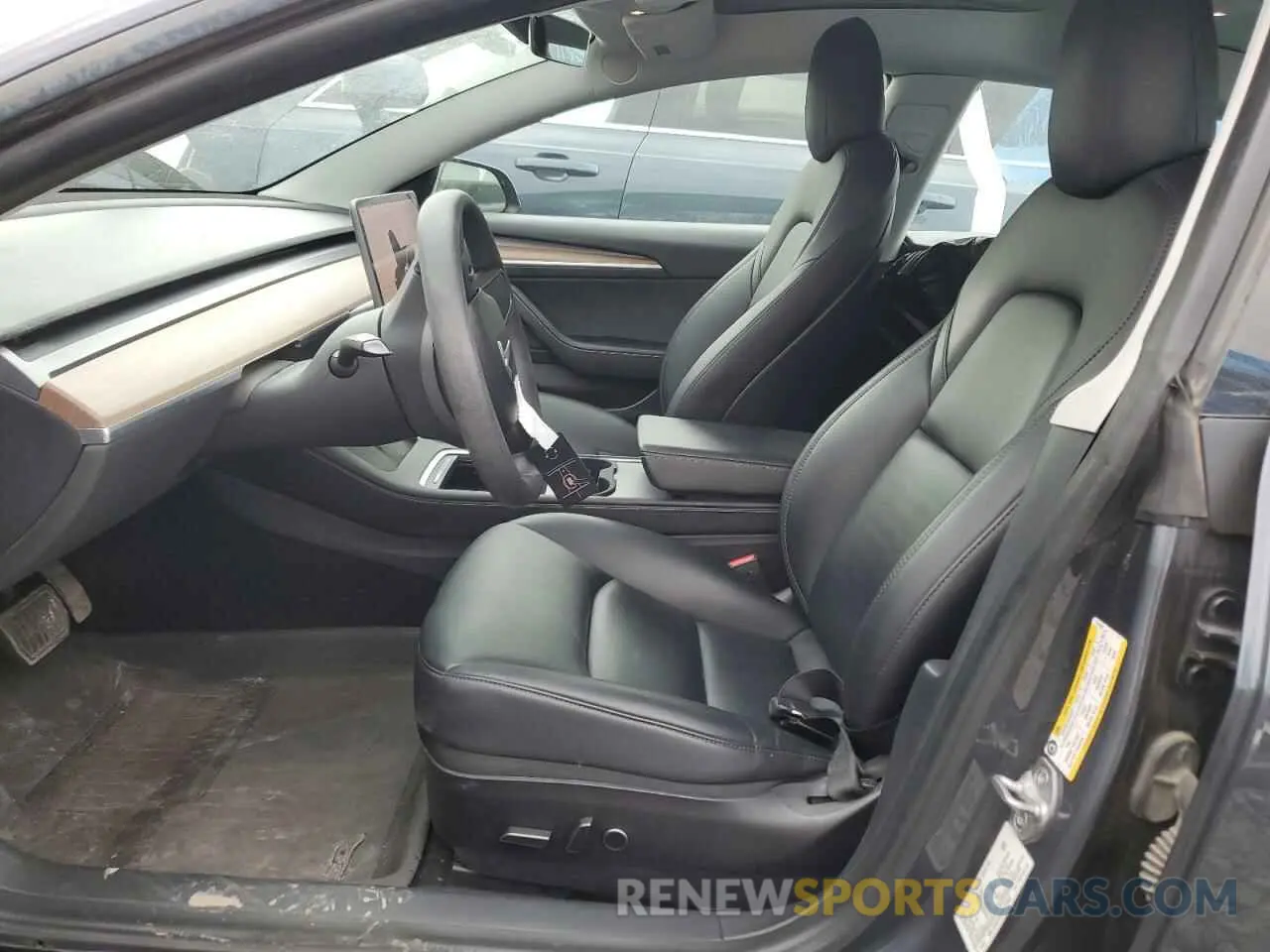 7 Photograph of a damaged car 5YJ3E1EB6NF227460 TESLA MODEL 3 2022