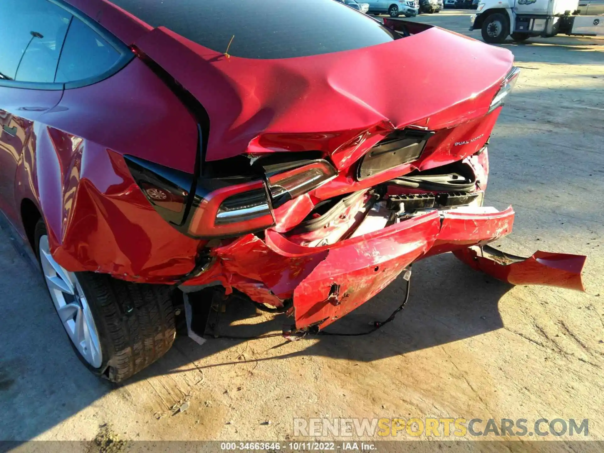 6 Photograph of a damaged car 5YJ3E1EB6NF244436 TESLA MODEL 3 2022