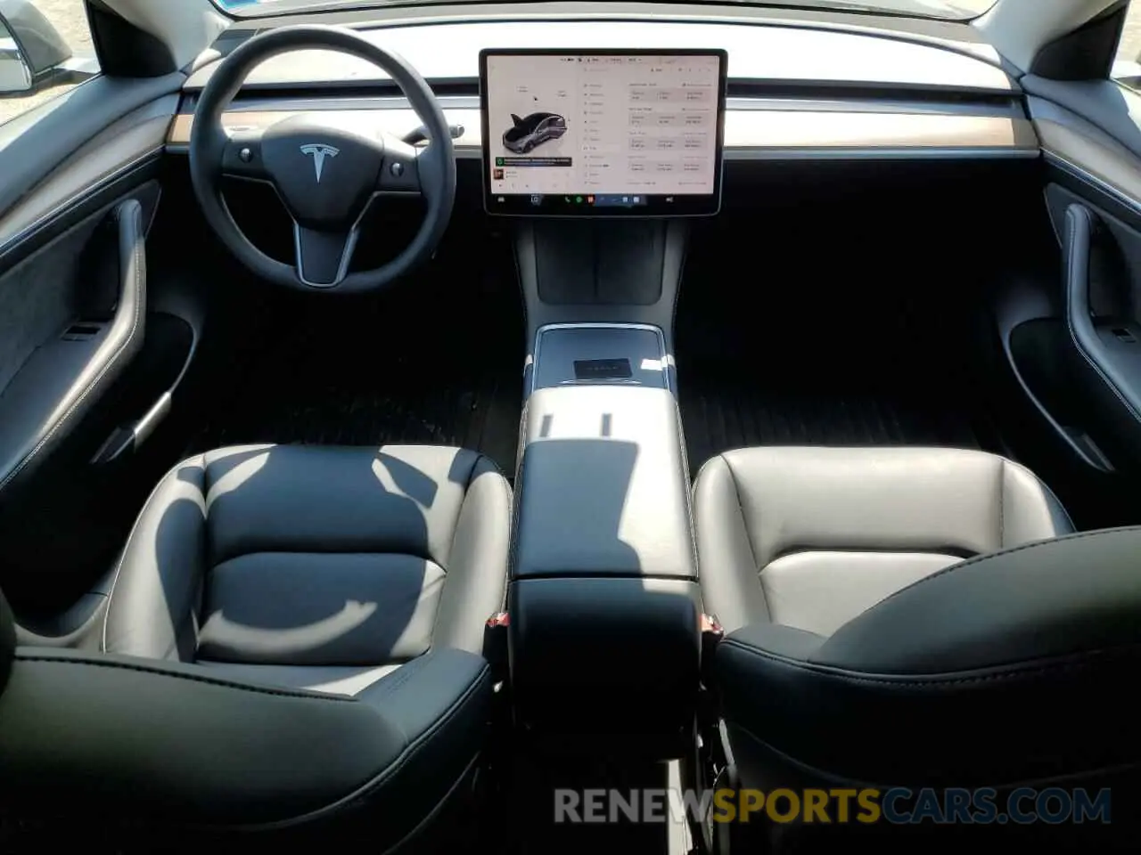 8 Photograph of a damaged car 5YJ3E1EB6NF250480 TESLA MODEL 3 2022