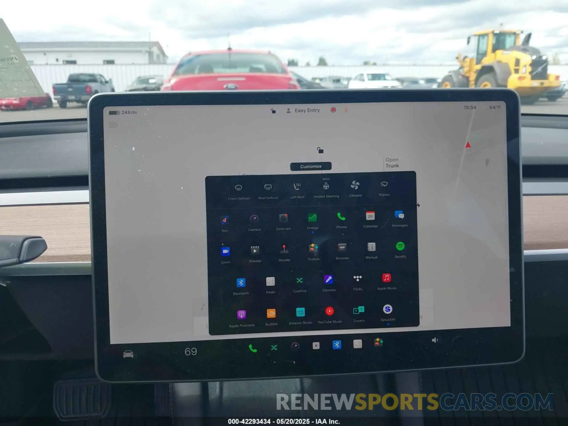 19 Photograph of a damaged car 5YJ3E1EB6NF250964 TESLA MODEL 3 2022