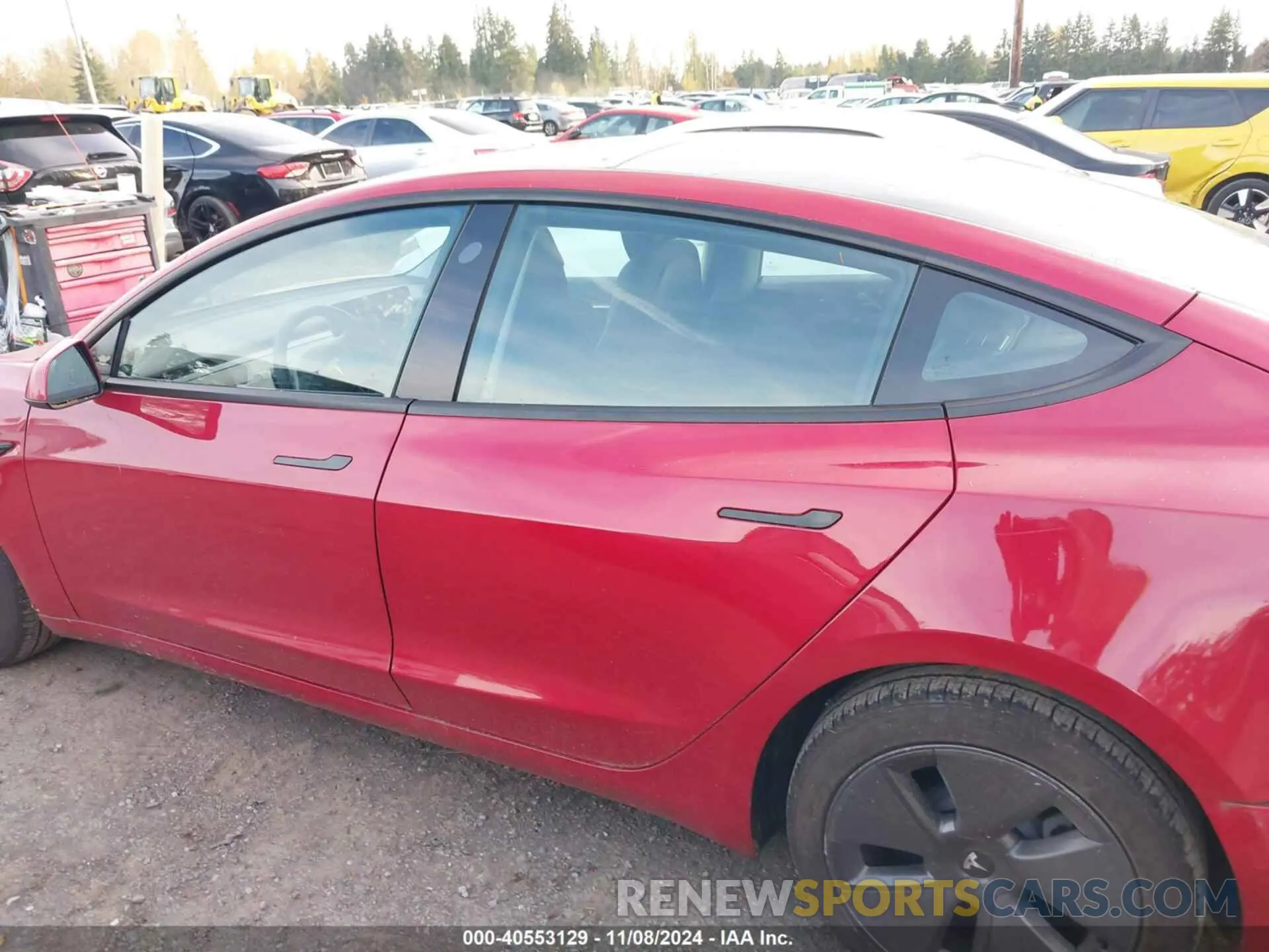 14 Photograph of a damaged car 5YJ3E1EB6NF252133 TESLA MODEL 3 2022