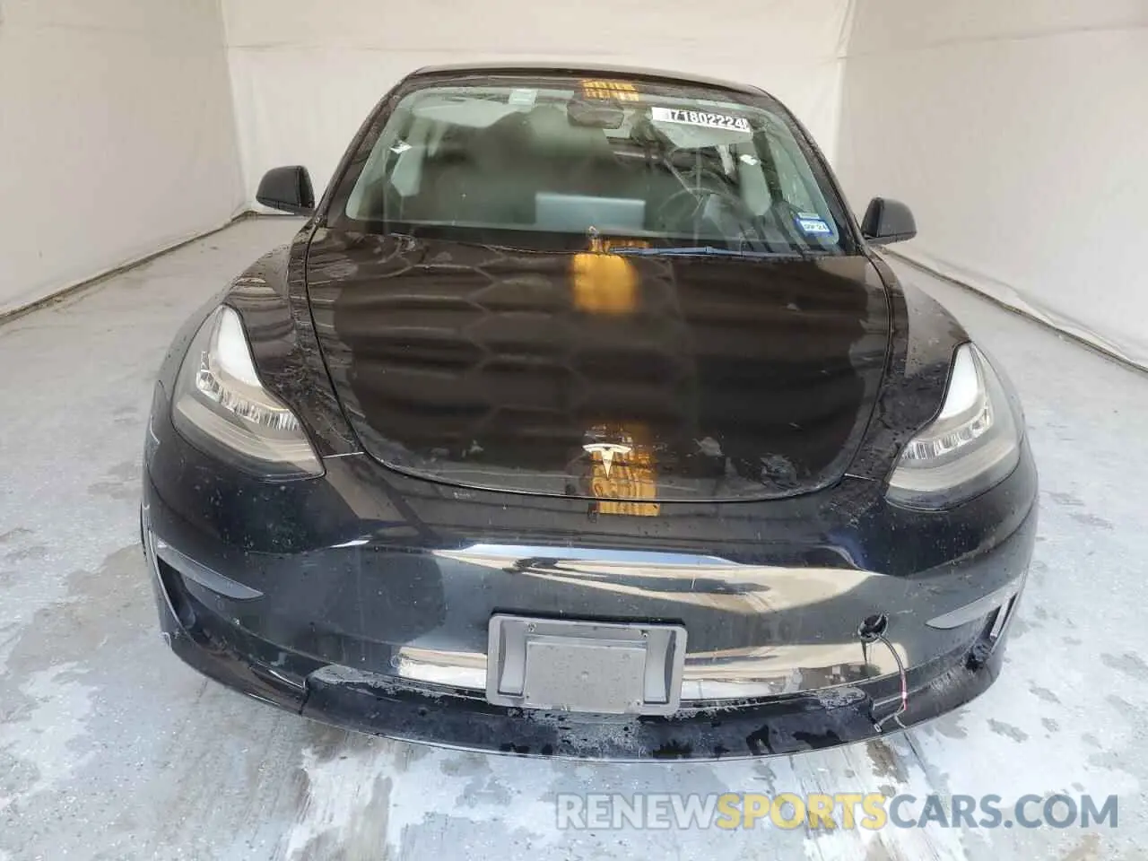 5 Photograph of a damaged car 5YJ3E1EB6NF262239 TESLA MODEL 3 2022