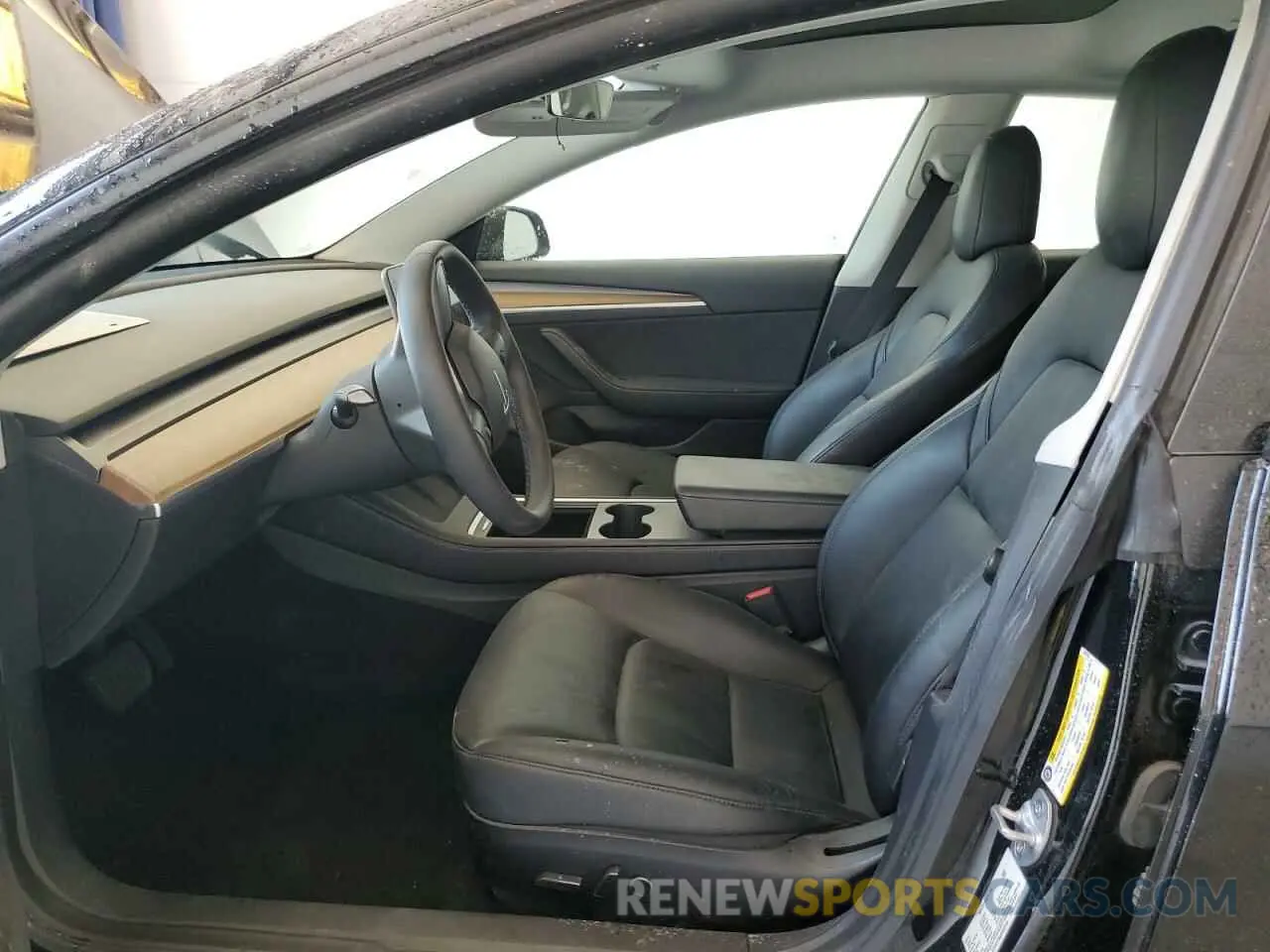 7 Photograph of a damaged car 5YJ3E1EB6NF262239 TESLA MODEL 3 2022