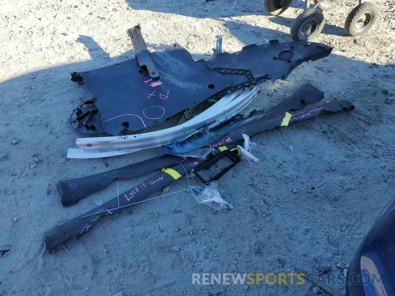 12 Photograph of a damaged car 5YJ3E1EB6NF263228 TESLA MODEL 3 2022