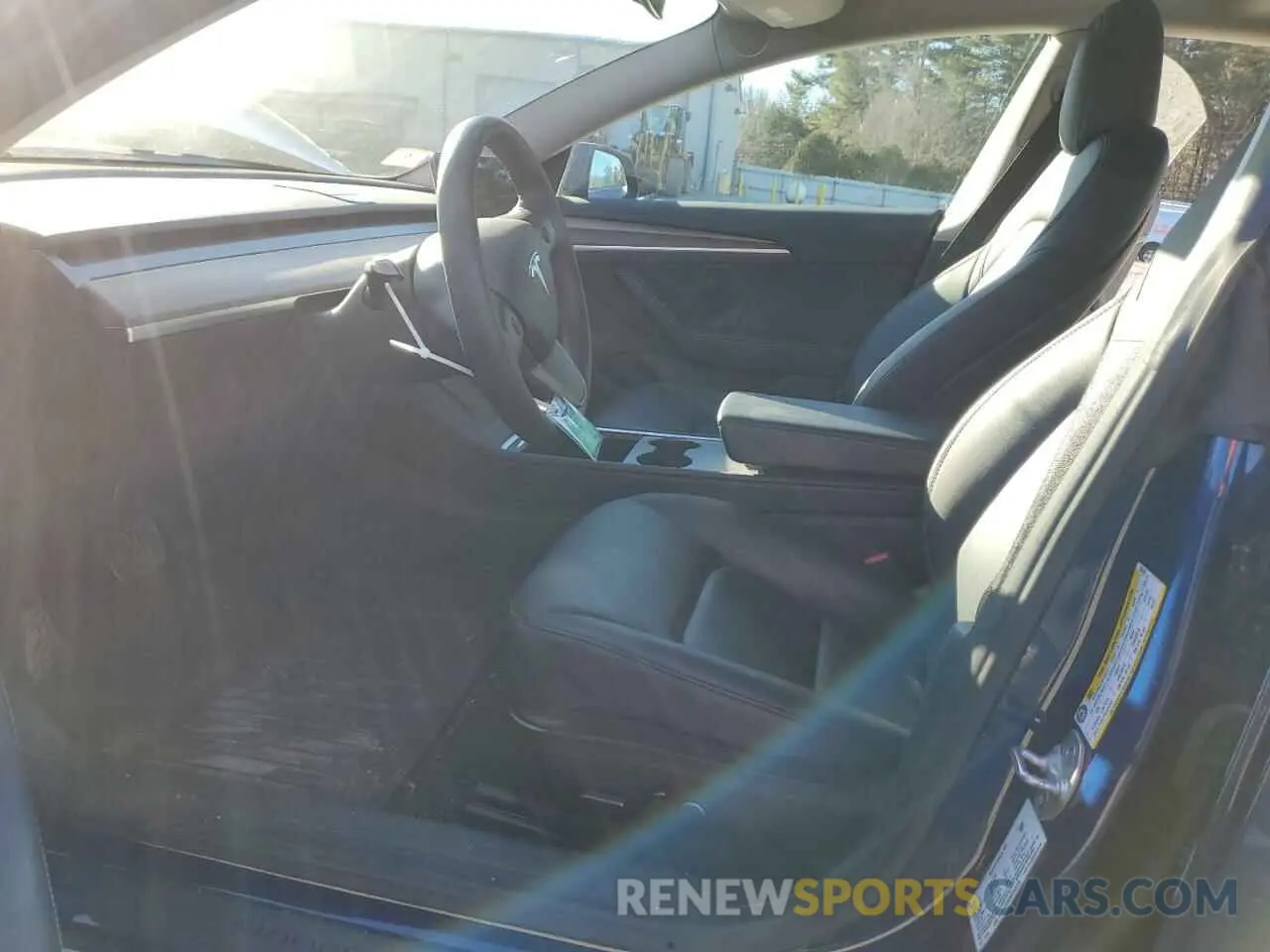 7 Photograph of a damaged car 5YJ3E1EB6NF263228 TESLA MODEL 3 2022