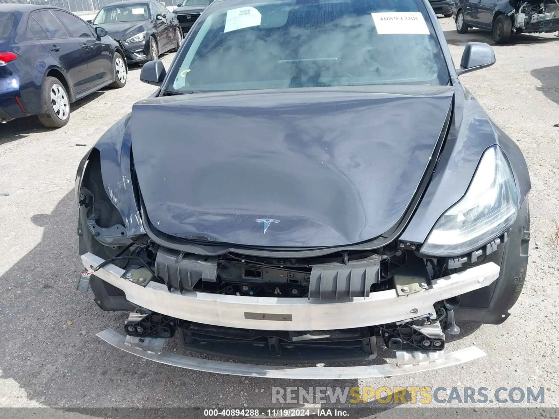 6 Photograph of a damaged car 5YJ3E1EB6NF264489 TESLA MODEL 3 2022