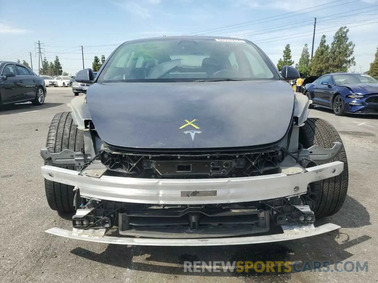 5 Photograph of a damaged car 5YJ3E1EB6NF264623 TESLA MODEL 3 2022
