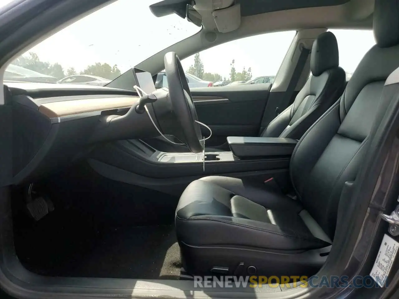 7 Photograph of a damaged car 5YJ3E1EB6NF264623 TESLA MODEL 3 2022