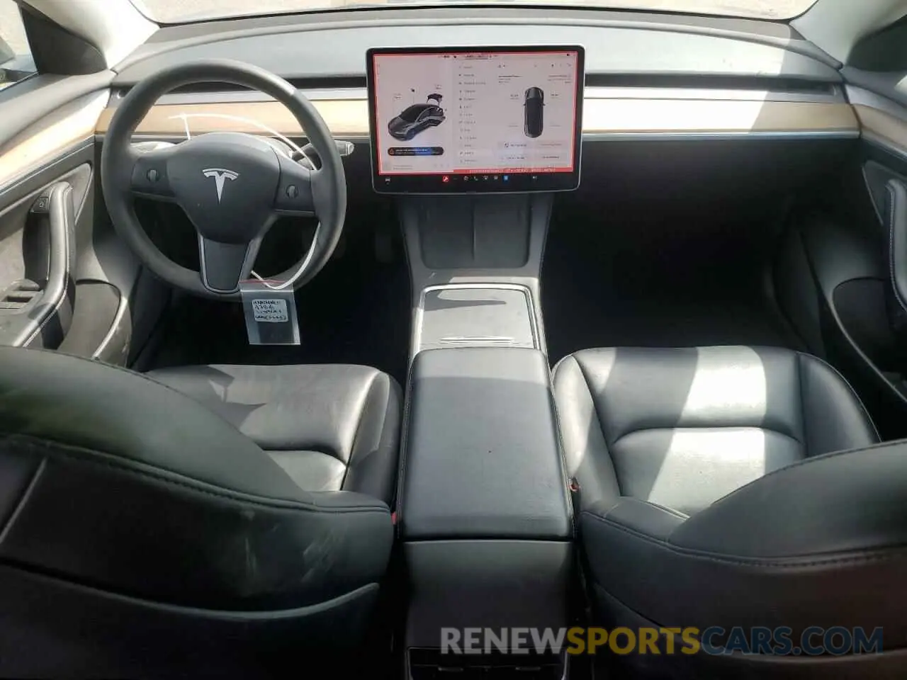 8 Photograph of a damaged car 5YJ3E1EB6NF264623 TESLA MODEL 3 2022