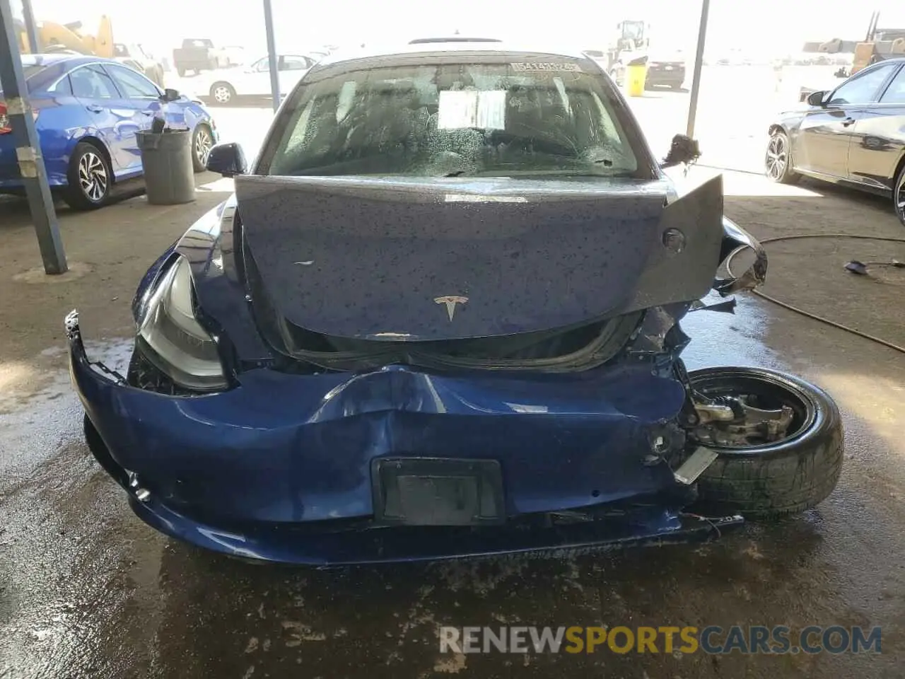 5 Photograph of a damaged car 5YJ3E1EB6NF286170 TESLA MODEL 3 2022