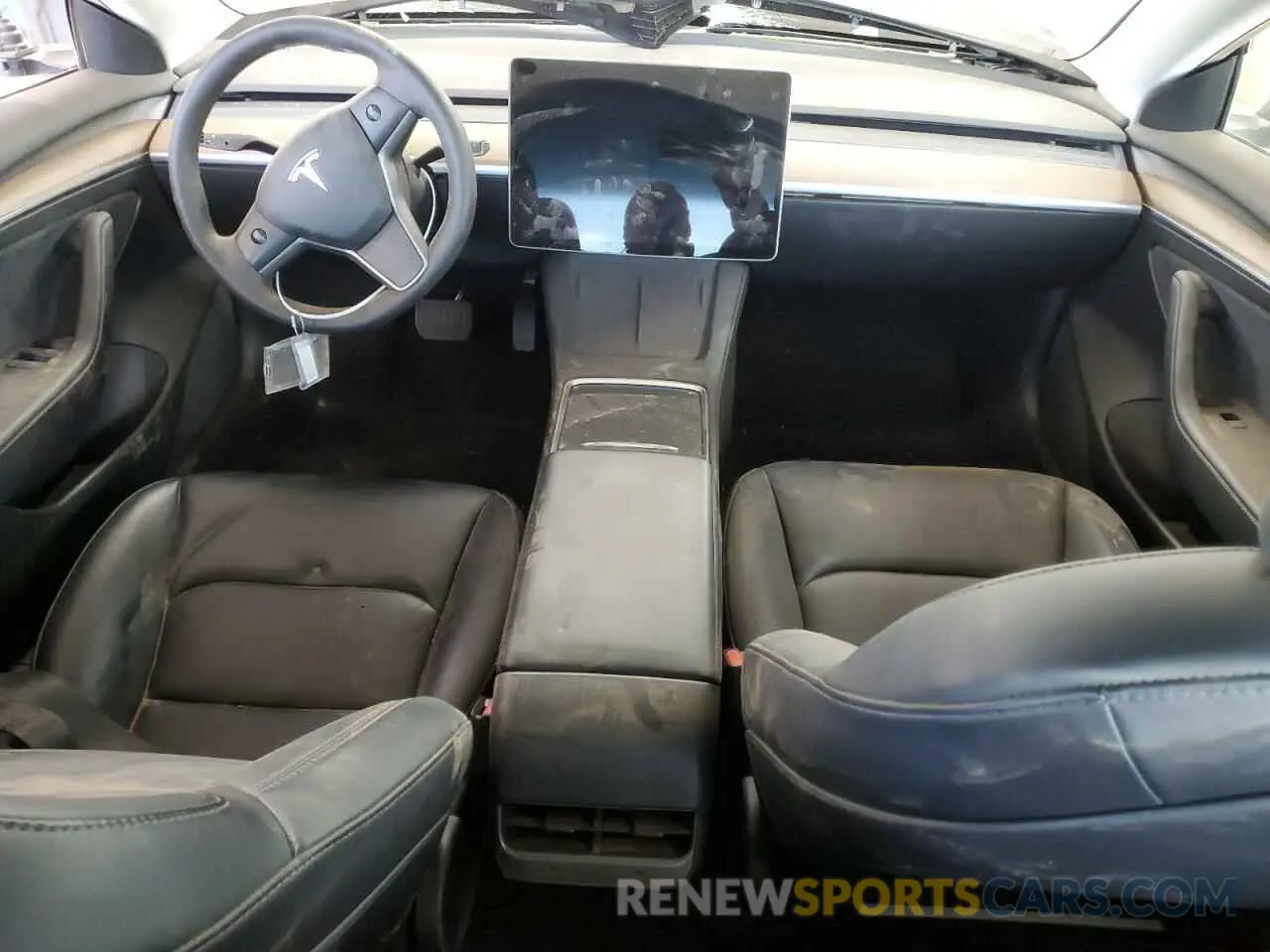 8 Photograph of a damaged car 5YJ3E1EB6NF286170 TESLA MODEL 3 2022
