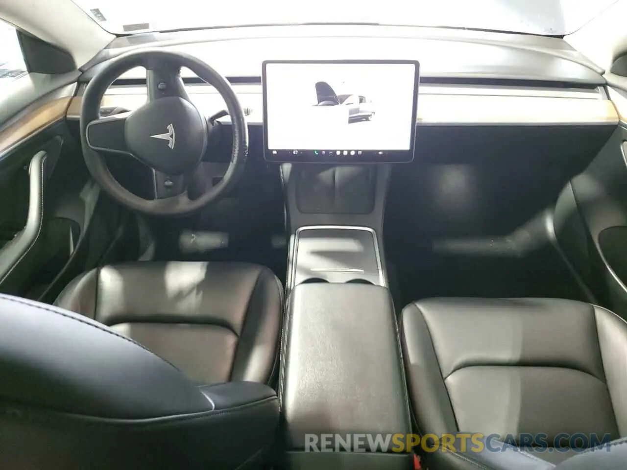 8 Photograph of a damaged car 5YJ3E1EB6NF289327 TESLA MODEL 3 2022