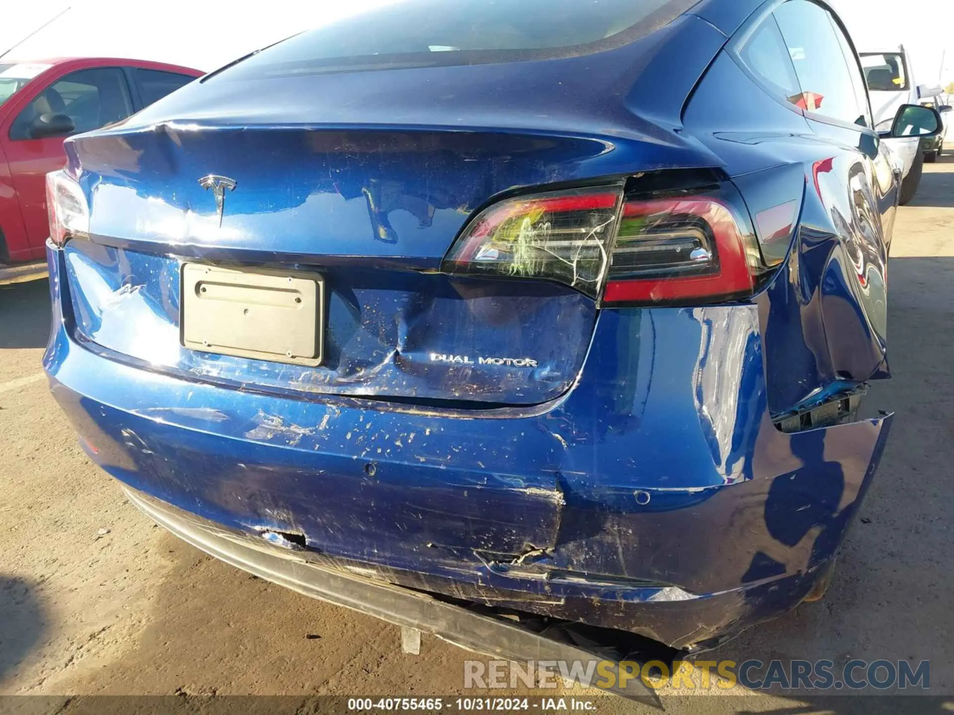 6 Photograph of a damaged car 5YJ3E1EB6NF294155 TESLA MODEL 3 2022