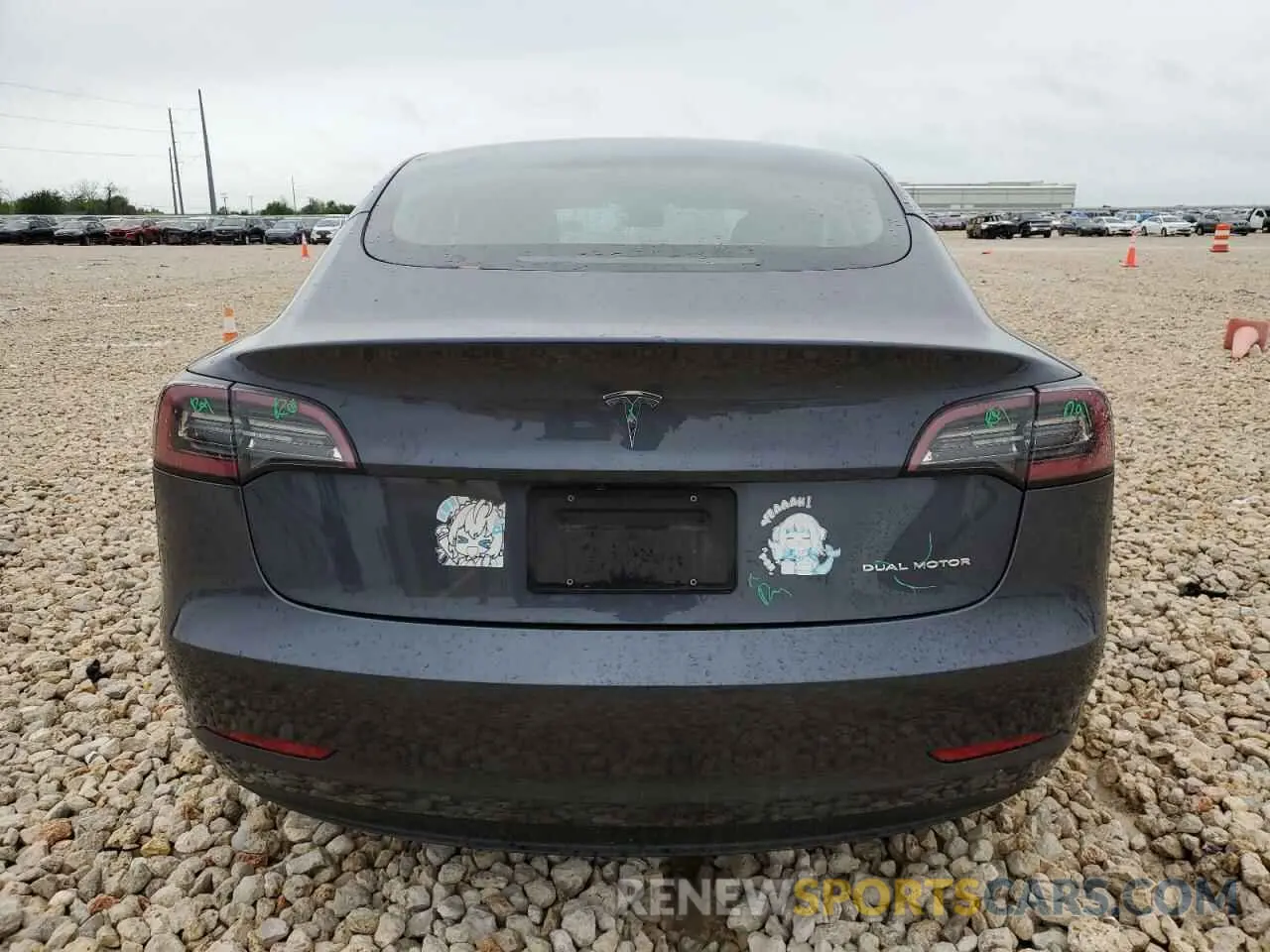 6 Photograph of a damaged car 5YJ3E1EB6NF297038 TESLA MODEL 3 2022