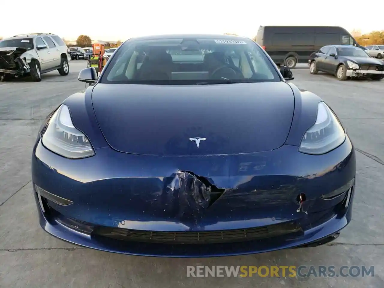 5 Photograph of a damaged car 5YJ3E1EB6NF305025 TESLA MODEL 3 2022