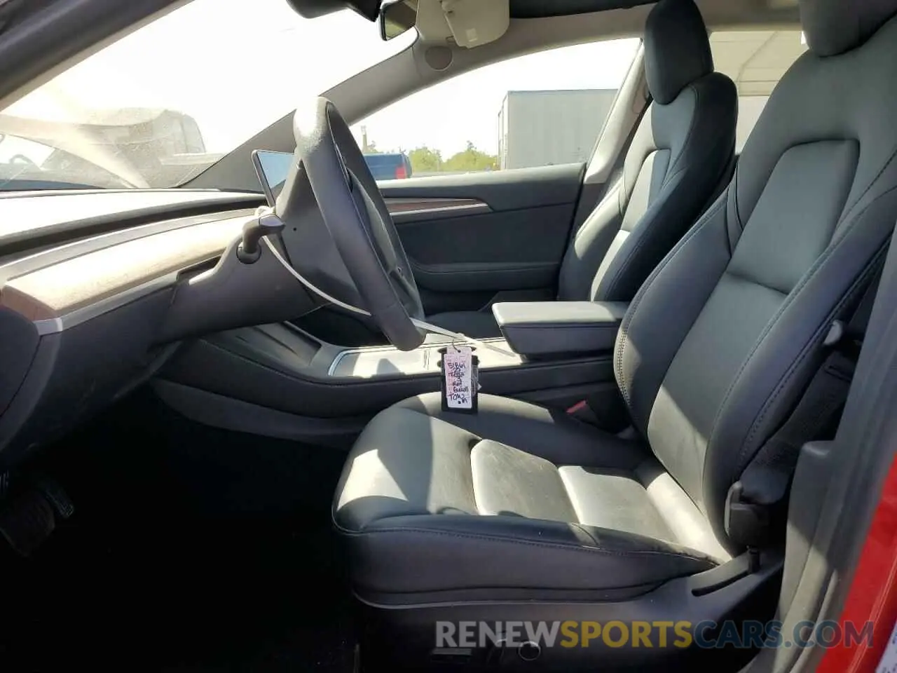 7 Photograph of a damaged car 5YJ3E1EB6NF323816 TESLA MODEL 3 2022
