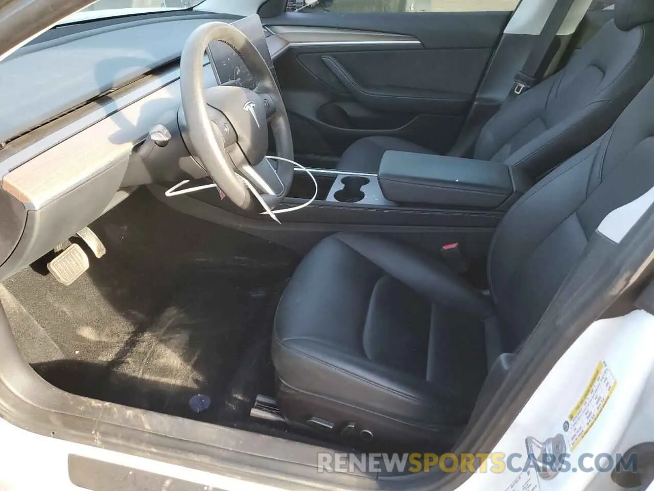 7 Photograph of a damaged car 5YJ3E1EB6NF341314 TESLA MODEL 3 2022