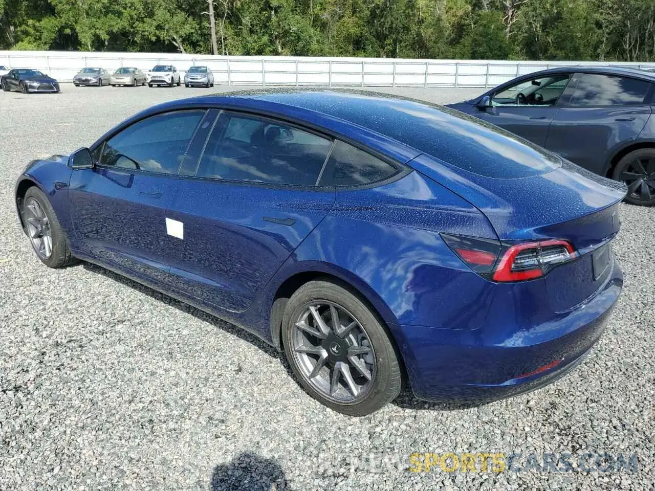 2 Photograph of a damaged car 5YJ3E1EB7NF103357 TESLA MODEL 3 2022