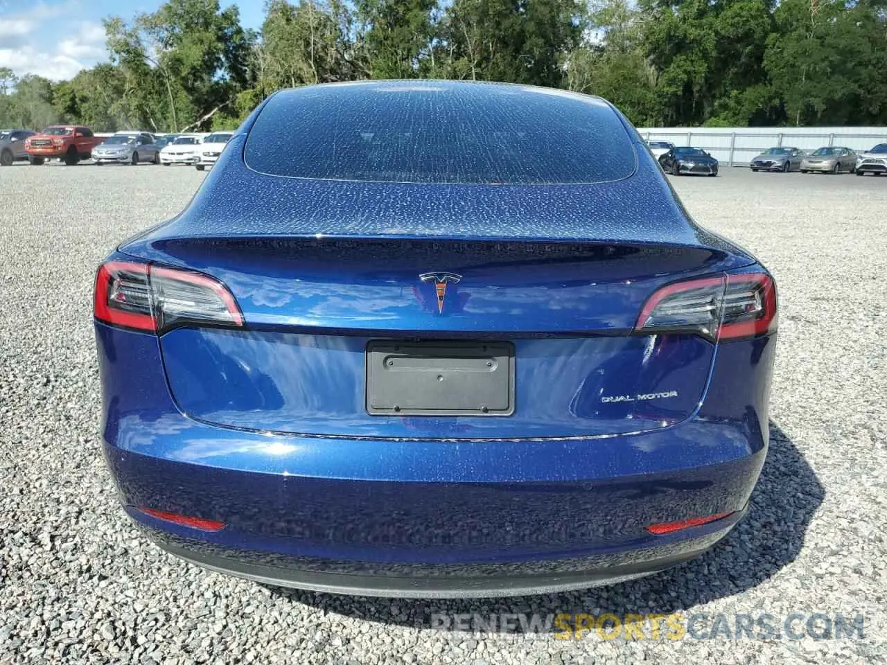 6 Photograph of a damaged car 5YJ3E1EB7NF103357 TESLA MODEL 3 2022