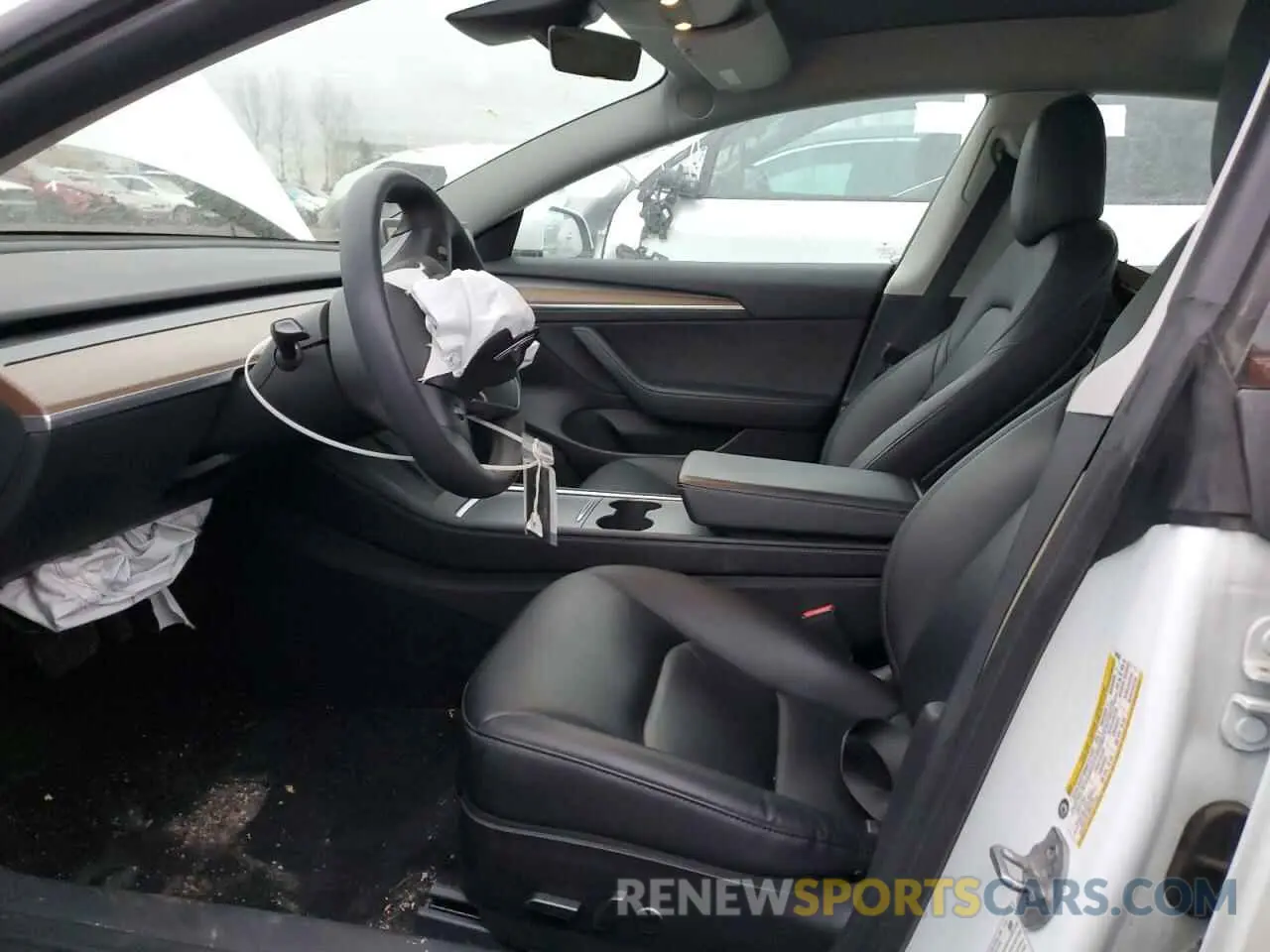 7 Photograph of a damaged car 5YJ3E1EB7NF108087 TESLA MODEL 3 2022