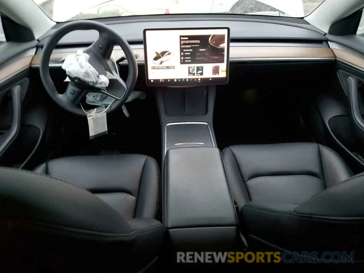 8 Photograph of a damaged car 5YJ3E1EB7NF108087 TESLA MODEL 3 2022