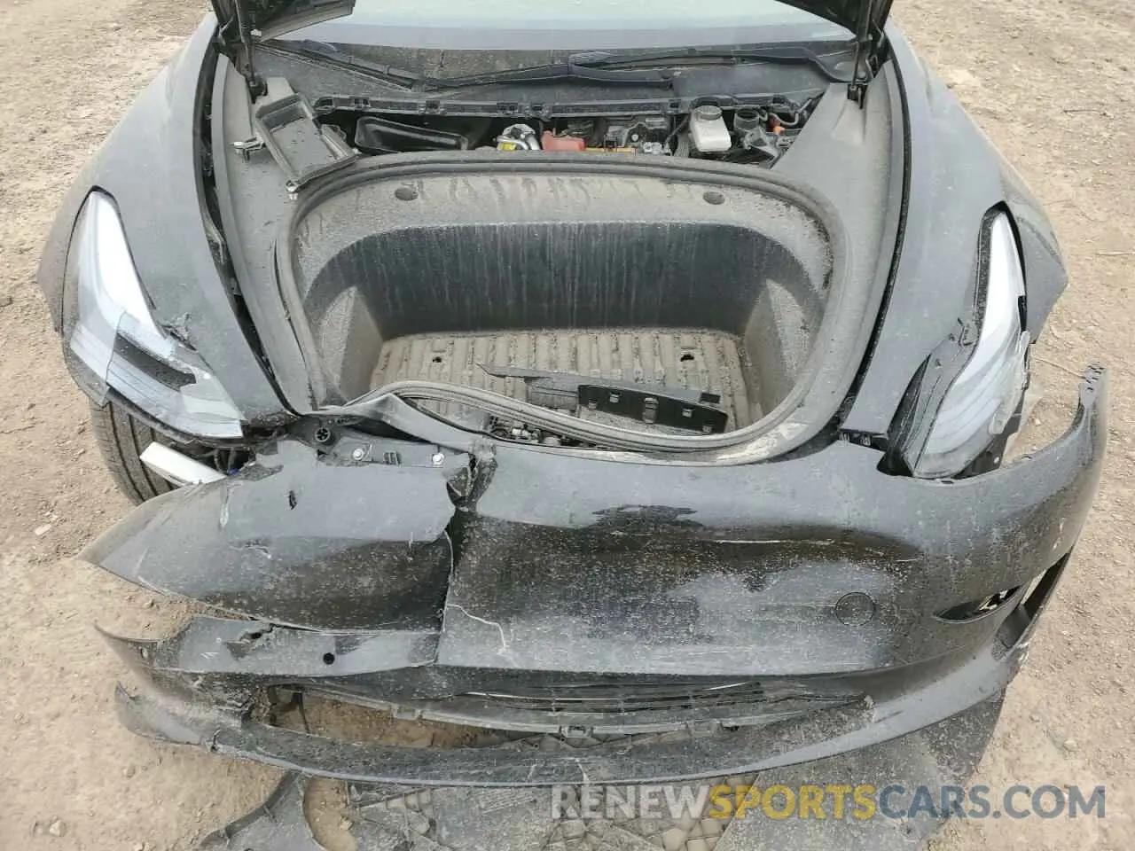 13 Photograph of a damaged car 5YJ3E1EB7NF110261 TESLA MODEL 3 2022