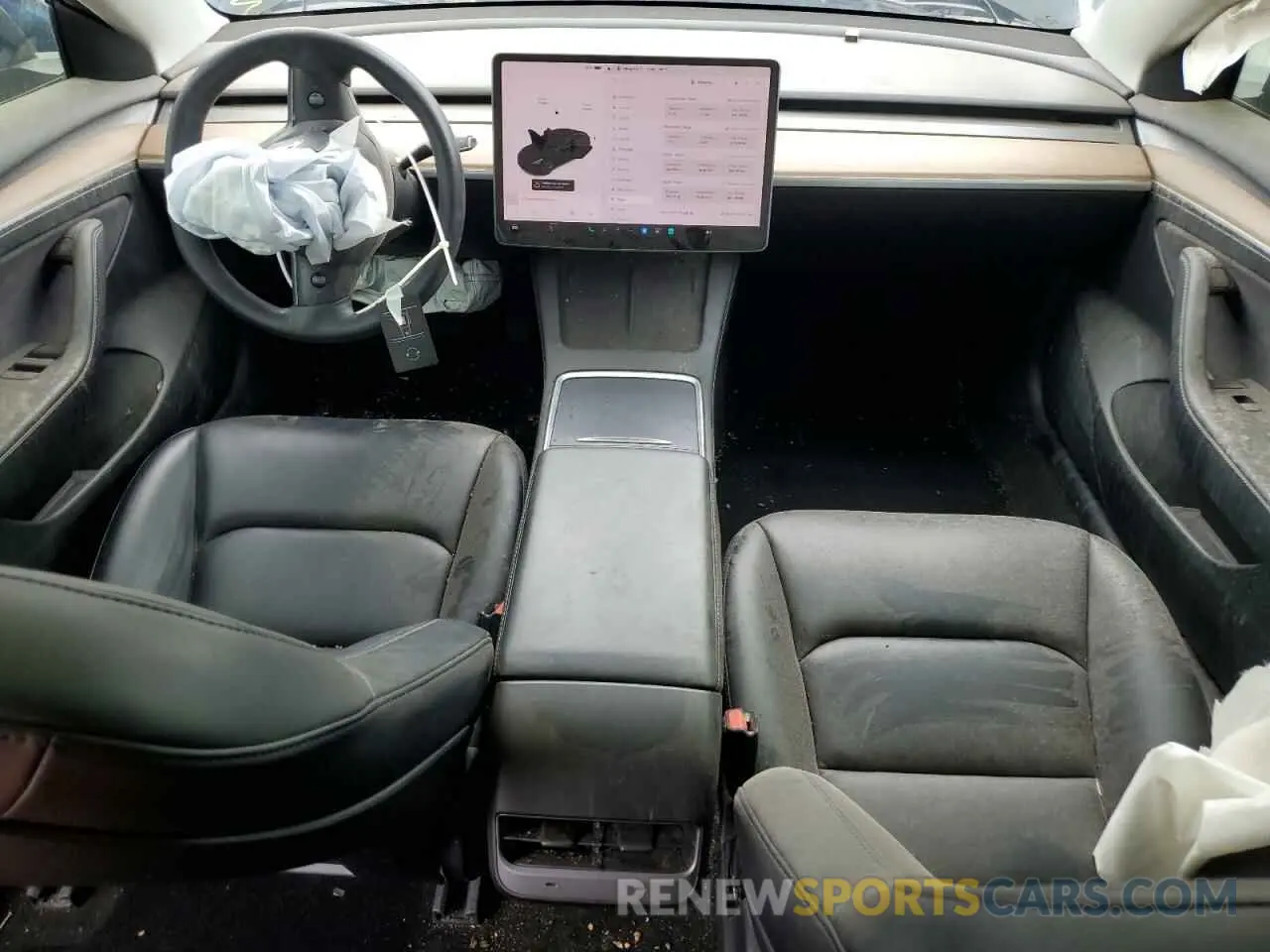 8 Photograph of a damaged car 5YJ3E1EB7NF110261 TESLA MODEL 3 2022