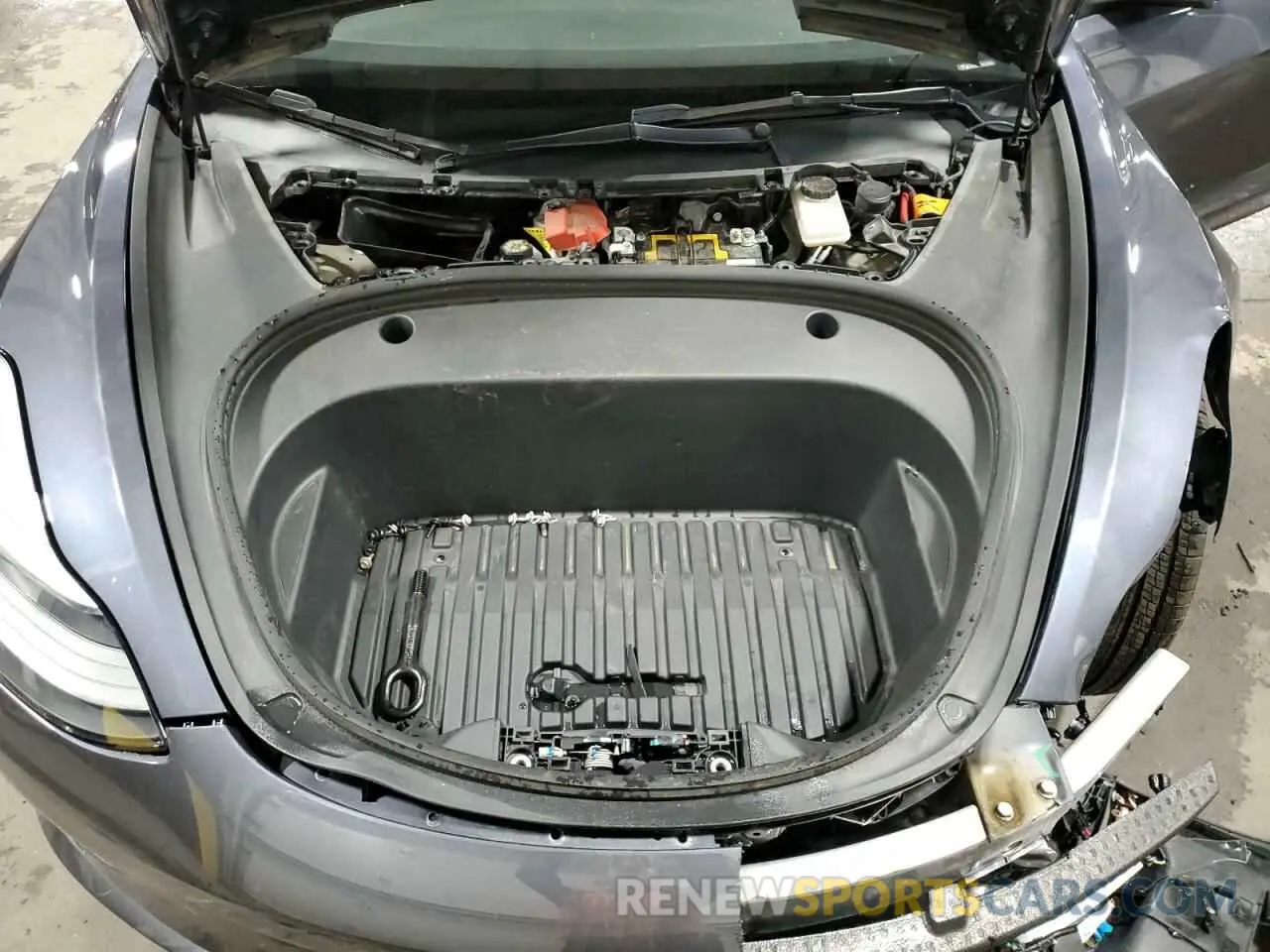 12 Photograph of a damaged car 5YJ3E1EB7NF127870 TESLA MODEL 3 2022