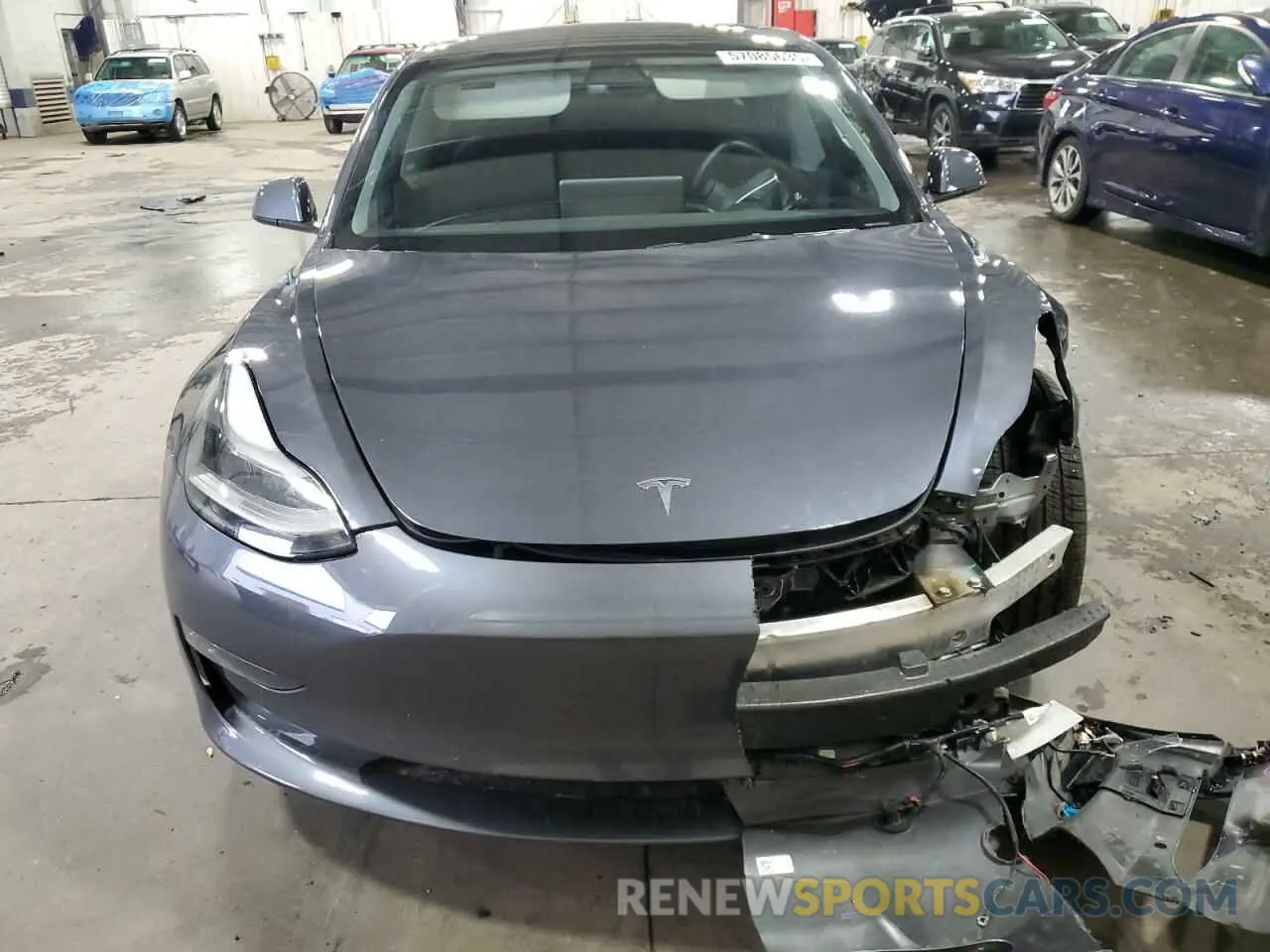 5 Photograph of a damaged car 5YJ3E1EB7NF127870 TESLA MODEL 3 2022