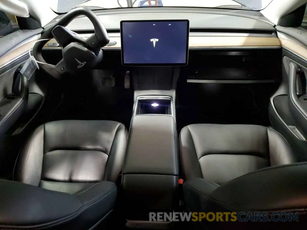 8 Photograph of a damaged car 5YJ3E1EB7NF127870 TESLA MODEL 3 2022