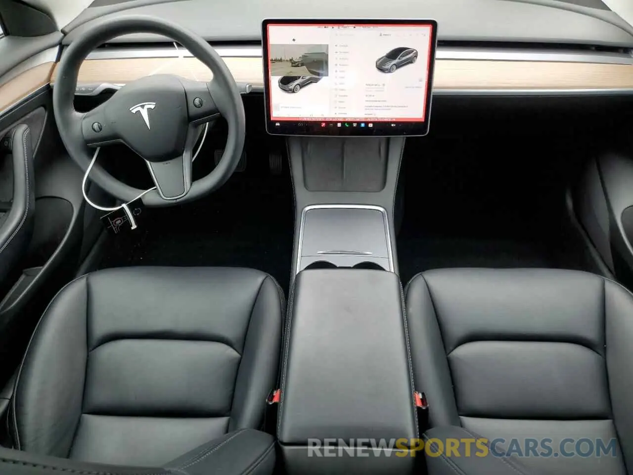 8 Photograph of a damaged car 5YJ3E1EB7NF131613 TESLA MODEL 3 2022