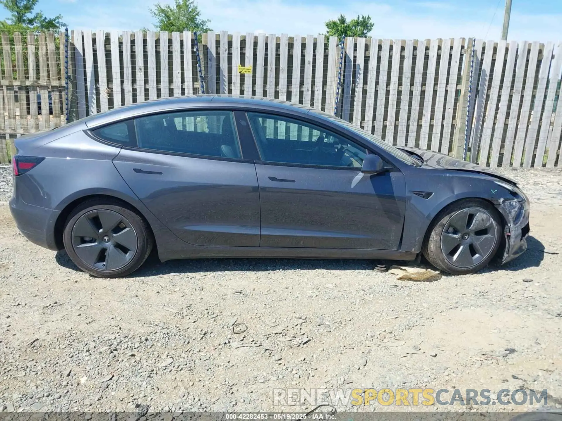 13 Photograph of a damaged car 5YJ3E1EB7NF160545 TESLA MODEL 3 2022